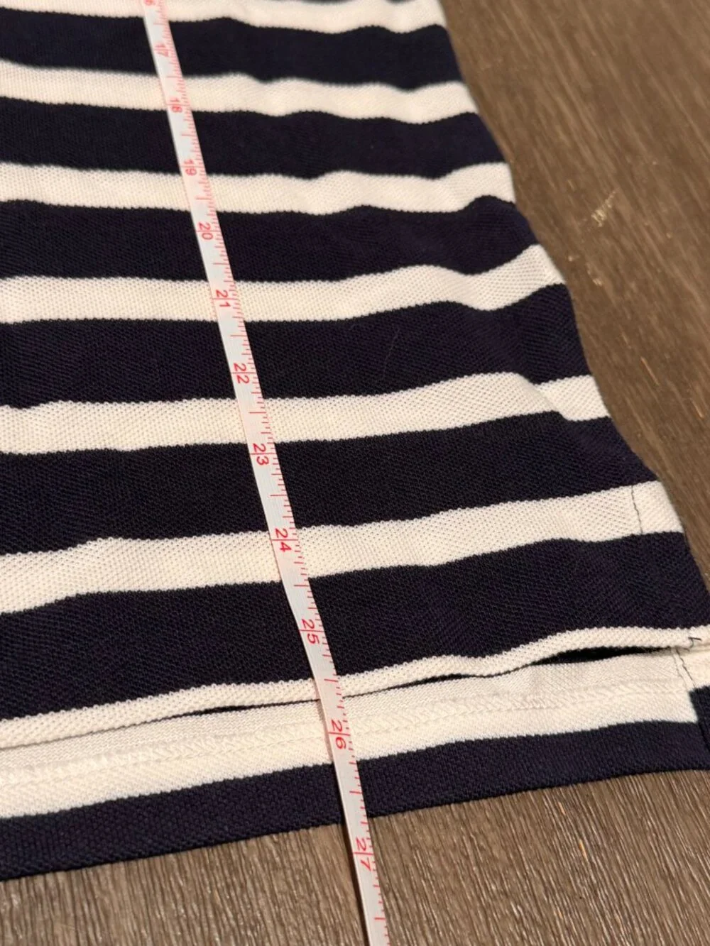 Polo Ralph Lauren Men's Polo Bear Striped Custom Slim Fit Polo Shirt M